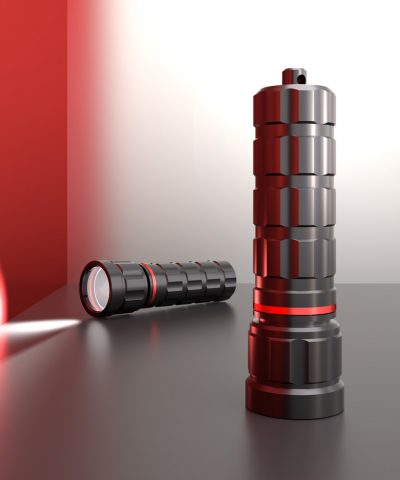 Pandora Lab K1 Basic eingeschaltete Tauchlampe von Pandora Lab