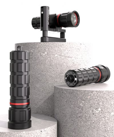 Pandora Lab K1 Basic Tauchlampe mit Zubehör von Pandora Lab