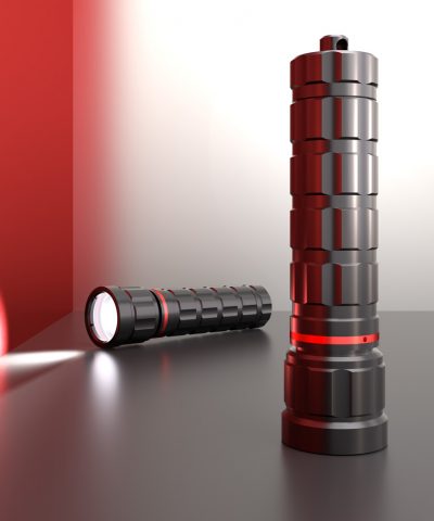 Pandora Lab K1 Rescue eingeschaltete Tauchlampe von Pandora Lab