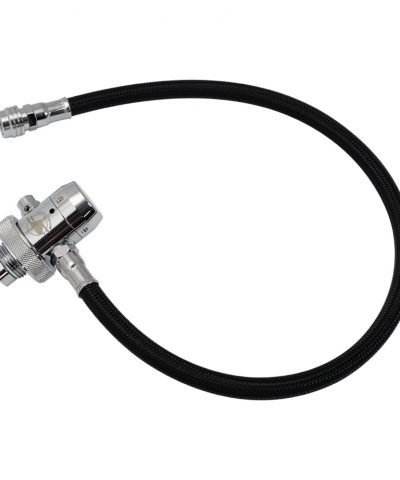 ScubaForce Argon 1st Stage mit Inflator Schlauch für Trockentauchanzug