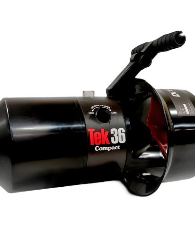 DiverTug TEK36 Compact Unterwasserscooter Seitenansicht mit Führungsgriff