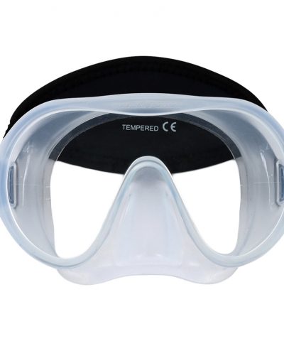 ScubaForce Dynamic ONE Tauchmaske clear Frontansicht von ScubaForce