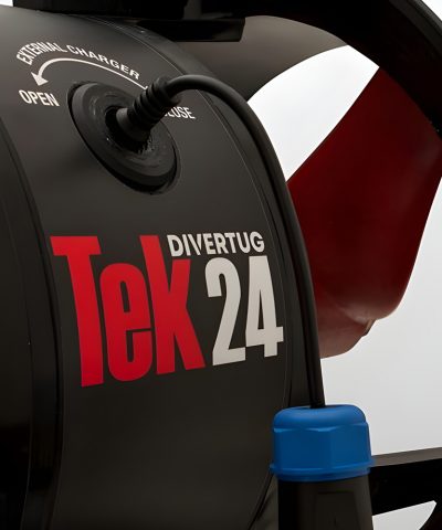 DiverTug TEK24 Unterwasser Scooter Ladeanschluss für externe Aufladung von DiverTug