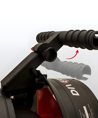 DiverTug TEK24 Unterwasser Scooter klappbarer Führungsgriff von DiverTug