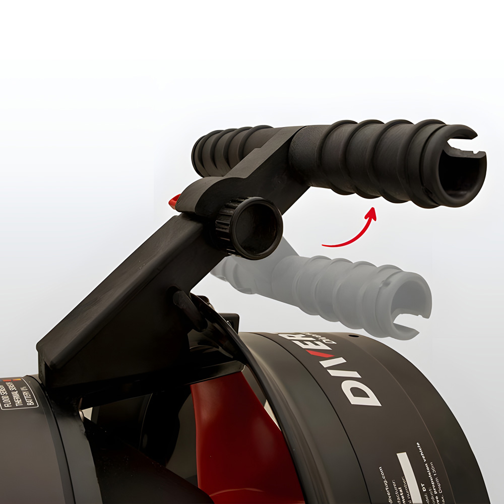 DiverTug TEK36 COMPACT 4 DiverTug TEK36 Compact Führungsgriff mit klappbarem Mechanismus