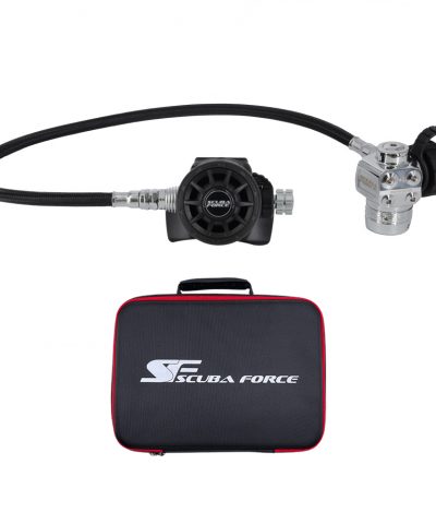 ScubaForce PURE SET 3 Atemregler Set mit Tasche und Schlauch