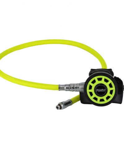 ScubaForce PURE SET OCTO Octopus Regler mit gelbem Schlauch von ScubaForce
