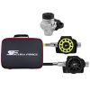 ScubaForce Recreational Set 1 Atemregler Set mit Black Devil Stufen und Tasche von ScubaForce