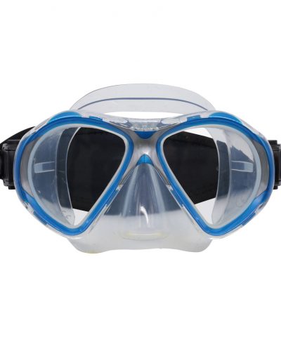 ScubaForce Vision 2 Tauchmaske clear blau Frontansicht von ScubaForce
