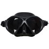ScubaForce Vision 2 Tauchmaske schwarz Frontansicht von ScubaForce