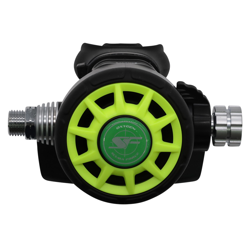 Scuba Force 2. Stufe Black Devil 3 ScubaForce Black Devil 2nd Stage Nitrox für Sauerstoff
