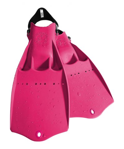 DiveSystem Tech Fin Flosse Pink Seitenansicht von DiveSystem