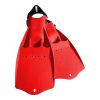 DiveSystem Tech Fin Flosse Rot Seitenansicht von DiveSystem