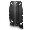 DiveSystem Backplate Carbon Frontansicht für Wing System von DiveSystem