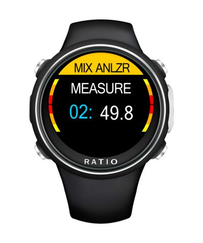 Ratio iDive Color Tech Plus Nitrox Analyzer Integration