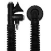 DiveSystem L340 Inflator Spiral BCD Inflator mit Spiralschlauch Detailansicht von DiveSystem