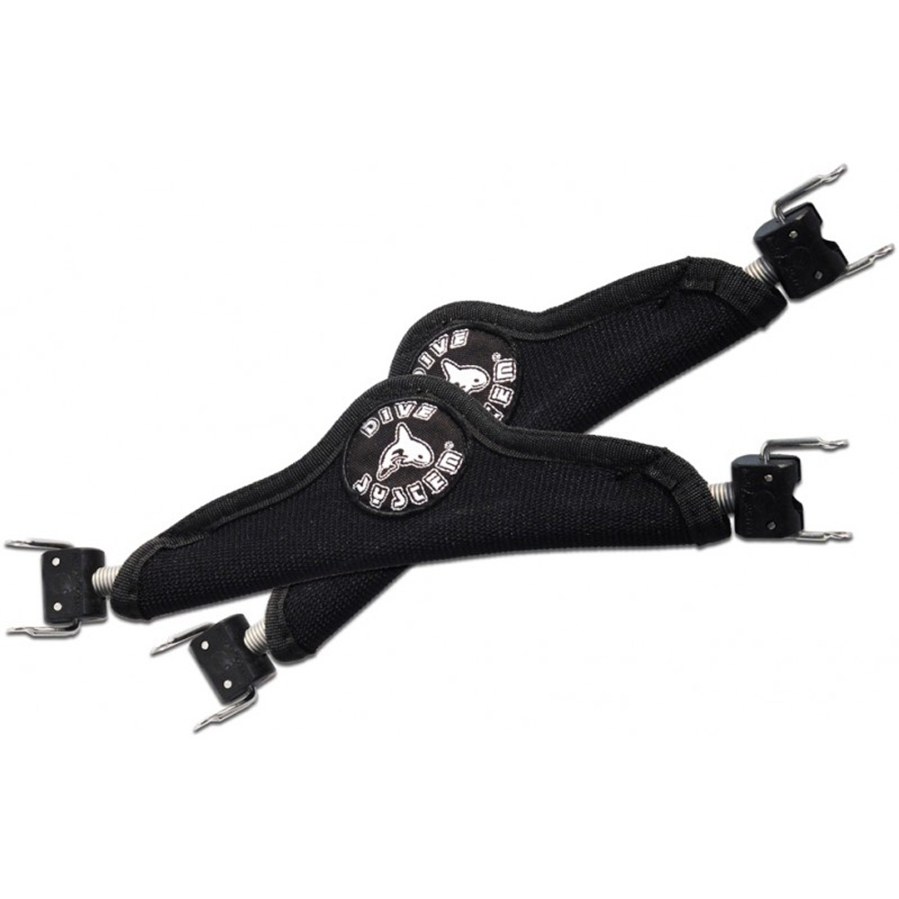DiveSystem Edelstahl Federbänder für Tech Fin mit Neopren Cover 1 DiveSystem Edelstahl Federbänder für Tech Fin mit Neopren Cover und Edelstahlschrauben von DiveSystem