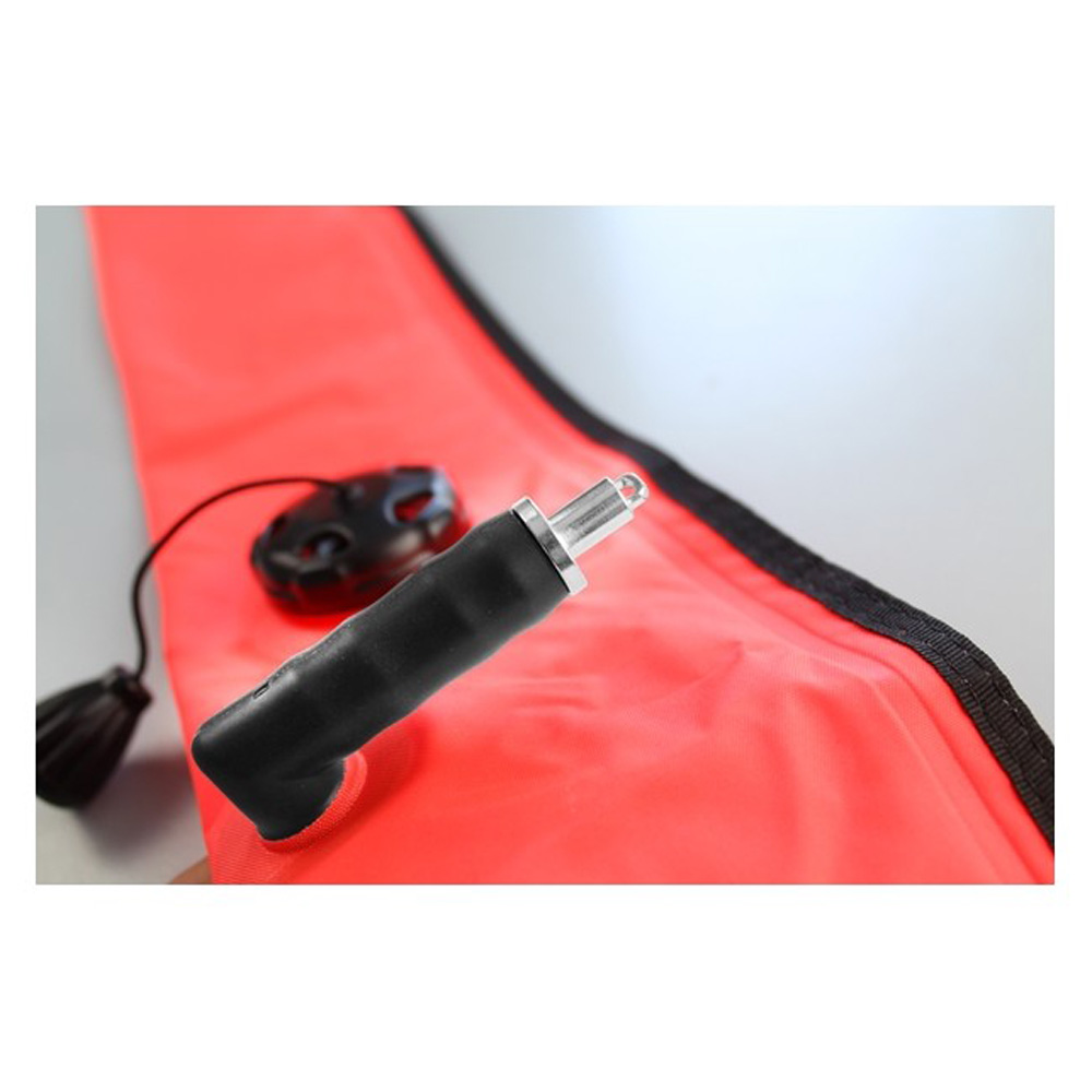 DiveSystem Signalboje Tech inkl. Delrin Spool und Tasche 3 DiveSystem SMB Signalboje Tech Detail No Lock Pipette von DiveSystem