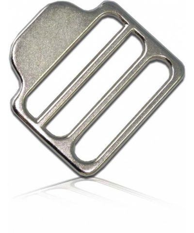 DiveSystem Three Ways Buckle BCD Schnalle aus Edelstahl Frontansicht von DiveSystem