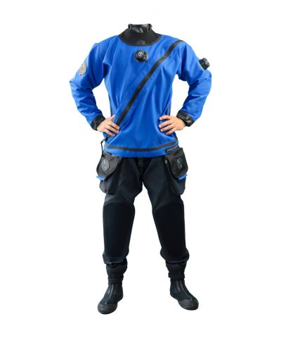 DiveSystem Solo Ranger Trockentauchanzug Ganzkörperansicht von DiveSystem