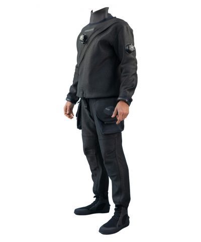 DiveSystem Solo N Dyneema Trockentauchanzug Seitenansicht von DiveSystem