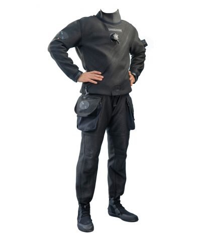 DiveSystem Solo N Dyneema Trockentauchanzug 14 DiveSystem Solo N Dyneema Trockentauchanzug Frontansicht von DiveSystem