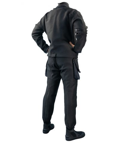 DiveSystem Solo N Dyneema Trockentauchanzug 15 DiveSystem Solo N Dyneema Trockentauchanzug Rückansicht von DiveSystem