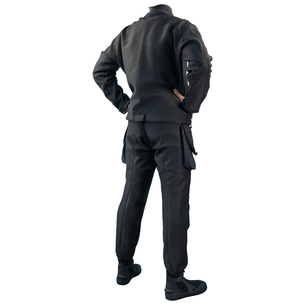 DiveSystem Solo N Dyneema Trockentauchanzug 4 DiveSystem Solo N Dyneema Trockentauchanzug Rückansicht von DiveSystem