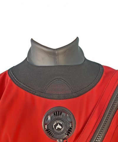 DiveSystem Solo Expedition Trockentauchanzug 20 DiveSystem Solo Expedition Trockentauchanzug Halsmanschette Detail von DiveSystem