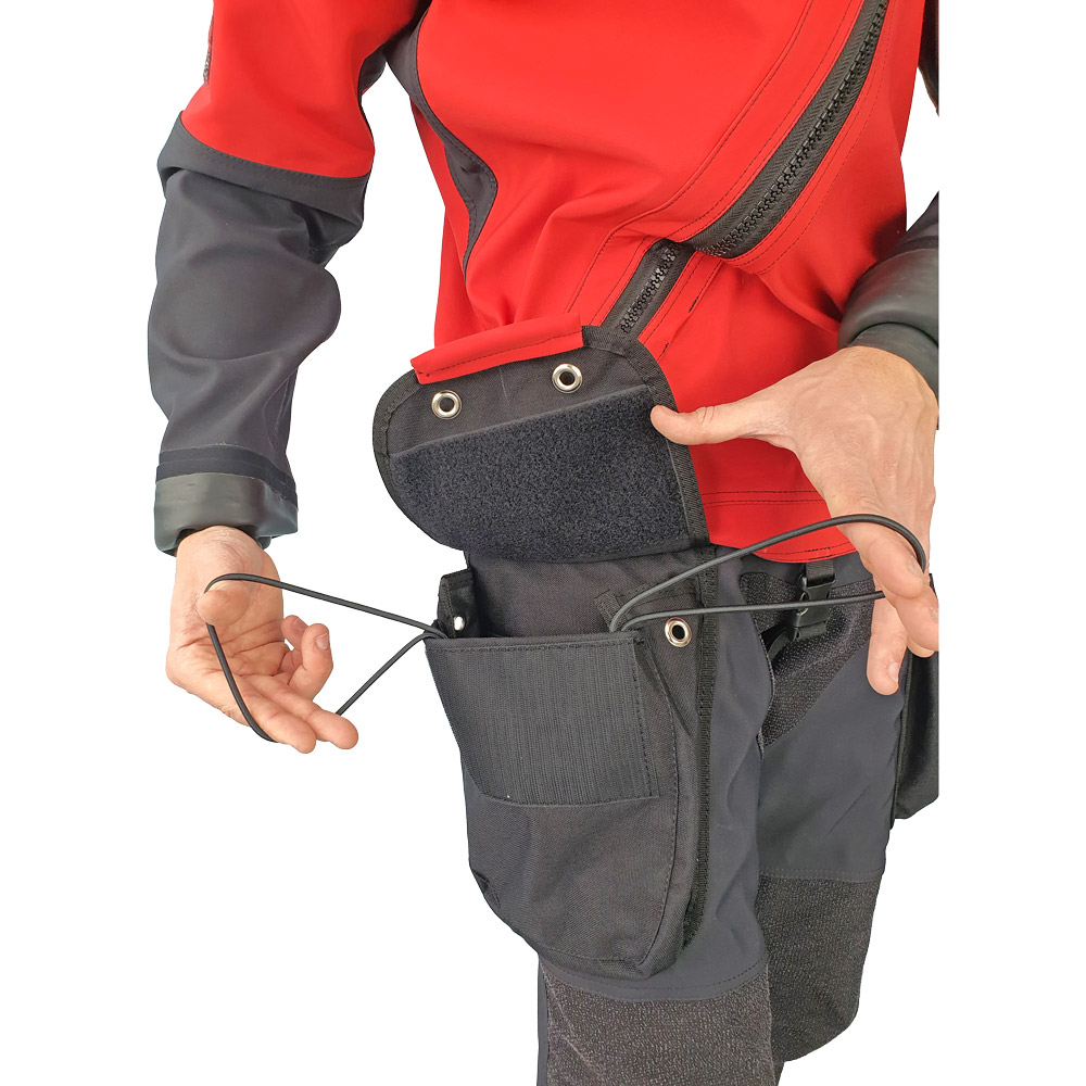 DiveSystem Solo Expedition Trockentauchanzug 7 DiveSystem Solo Expedition Trockentauchanzug Tasche Bungee System von DiveSystem