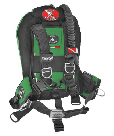 DiveSystem Tekky Wing-Jacket 16 DiveSystem Tekky Wing Jacket Grün Frontansicht von DiveSystem